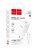 Сетевое зар. устр. Hoco C149A с шнуром Type-C на Type-C 1USB/1C QC3.0 30W белое