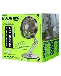 Вентилятор настольный Remax RS-ZF10 металлический серебристый