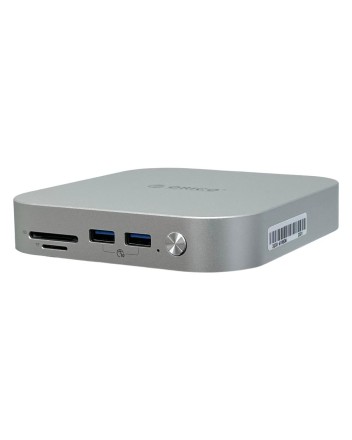 Док-станция + хаб Orico M49P для 1 SSD M.2 USB3.2x2/USB2.0x2/AUX/Mic/MicroSD/TF/Mac Mini 2024 черный