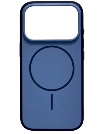 Накладка для i-Phone 17 Pro Max Keephone Sumee Non-Yellowing MagSnap синяя