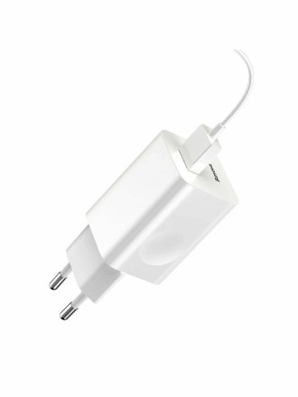 Сетевое зарядное устройство Baseus Charging Quick 1USB 3A 24W CCALL-BX02 белое