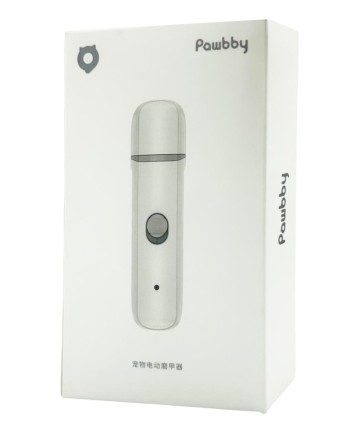 Триммер для когтей домашних животных Xiaomi Pawbby Pet Electric Nail Sharpener White MG-NG001A белая