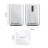 Док-станция + хаб Orico M435 для 1 SSD M.2/2 SATA3.0 USB3.2x1/USB2.0x3/MicroSD/TF серебристый