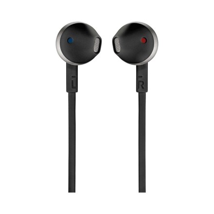 Наушники с микрофоном JBL T205 1.2м черные