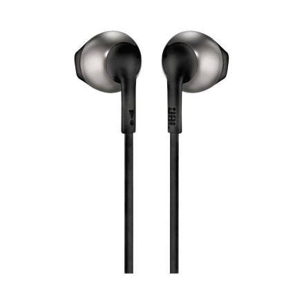 Наушники с микрофоном JBL T205 1.2м черные