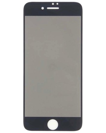 Защитное стекло для i-Phone 7/8 Анти-Шпион чёрное