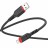 Usb Кабель-зарядка Lightning Hoco X59 Victory 3м 2.4А в тканевой оплётке чёрный