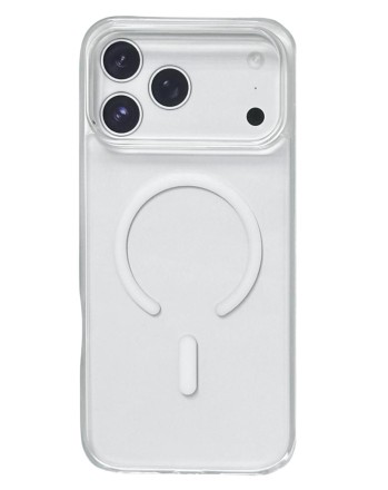 Накладка для i-Phone 17 Pro Max Keephone Hybrid Pro MagSnap прозрачный