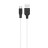 Usb Кабель-зарядка Type-C Hoco X21 Plus Silicone 2.4A 1м мягкий силиконовый белый