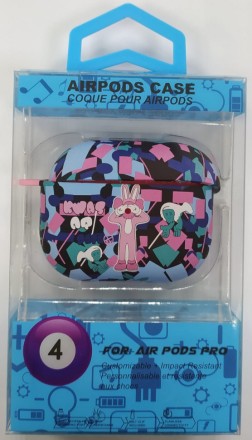 Силиконовый светящийся в темноте чехол для AirPods 3 Luxo Kaws рисунок №61