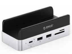 Док-станция + хаб Orico VSP1 USB3.0x3/USB-Cx3/HDMI/RJ45/MicroSD/TF/Mac Mini черный
