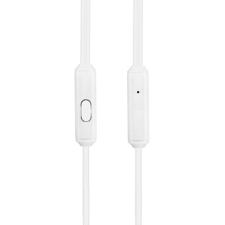 Наушники с микрофоном Hoco M14 Natural Sound 1.2м белые