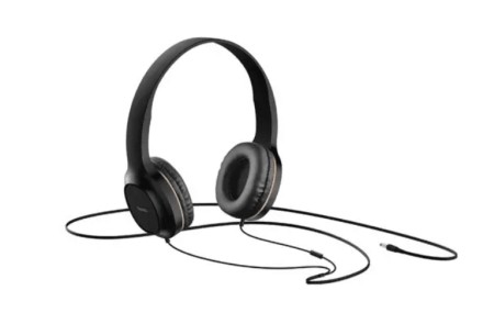 Стереонаушники Bluetooth полноразмерные HOCO W24 Enlighten с микрофоном 1.2м золотой