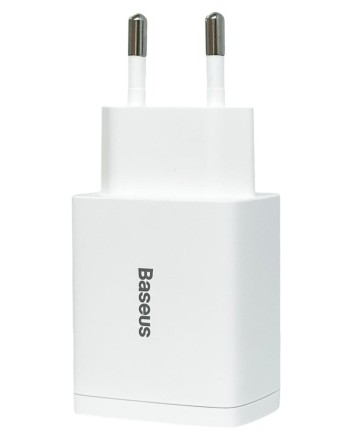 Сетевое зарядное устройство Baseus Compact 20W EU 1USB/1C CCXJ-B02 белое