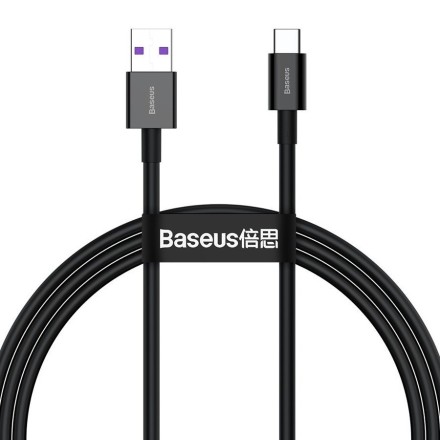 Usb Кабель-зарядка TYPE-C Baseus Superior Series 66W 2м (CATYS-A01) черный