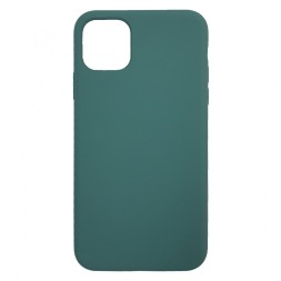 Накладка для Samsung Galaxy A02S Silicone cover без логотипа зеленая