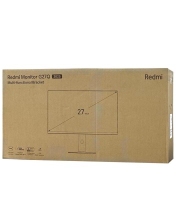 Монитор Xiaomi Redmi Display G27Q поворот на 90° (P27QBC-RG) черный
