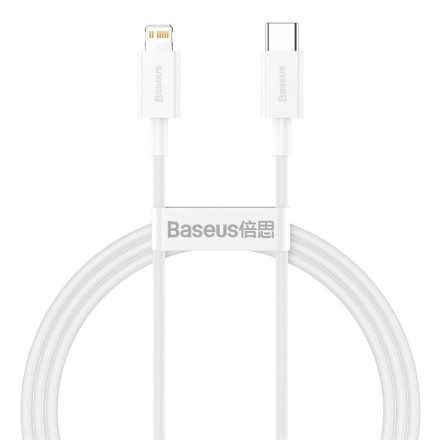 Кабель-зарядка Type-C на Lightning Baseus Superior Series 20W 1м (CATLYS-A02) белый