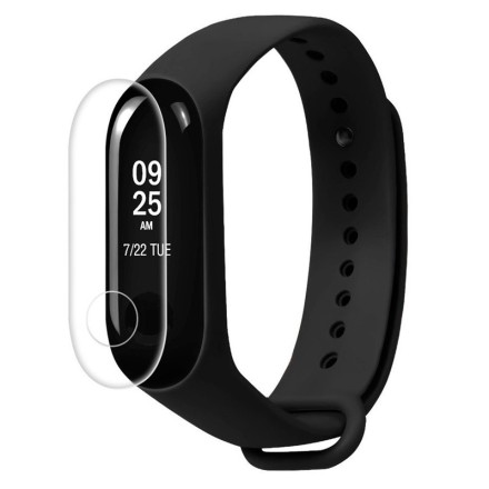Защитная пленка для фитнес-браслета Xiaomi Mi Band 3 прозрачная