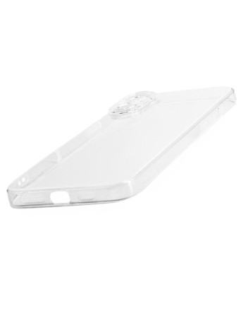 Чехол-накладка силикон i-Phone 16 plus прозрачный