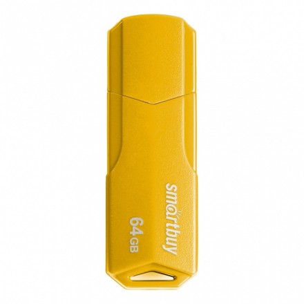 USB флеш накопитель Smartbuy 64GB Clue Yellow (SB64GBCLU-Y)