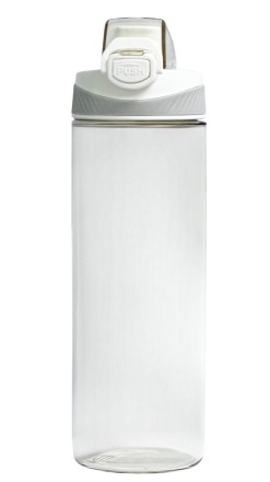 Бутылка для холодных напитков Xiaomi Quan Ge Hello Life Tritan Sports Cup 620ml белая