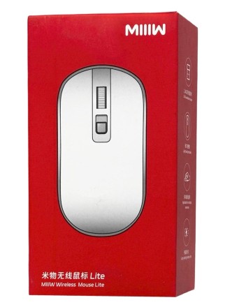Мышь беспроводная Xiaomi miiiw wireless mouse lite MW23M21 чёрная