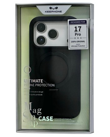 Накладка для i-Phone 17 Pro Keephone Ultimate MagSnap черный