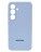 Накладка для Samsung Galaxy S25 Plus MagSafe Silicone Case голубой