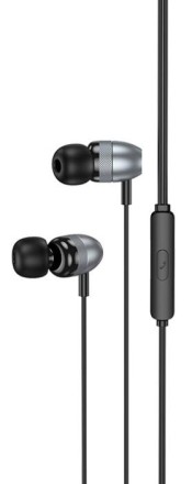 Стереонаушники Borofone BM95 Type-C с микрофоном 1.2м черные