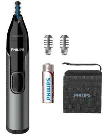 Триммер Philips Nosetrimmer NT3000 NT3650/16 черный