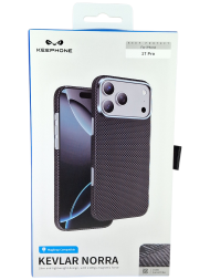 Накладка для i-Phone 17 Pro Keephone Kevlar Norra MagSnap черный