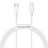 Usb Кабель-зарядка TYPE-C Baseus Superior Series 66W 1м CATYS-02 белый