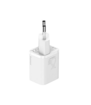 Сетевое зар. устр. Baseus Super Si Quick Charger 1C 25W 1м EU (TZCCSUP-L02) белое