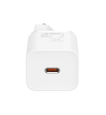 Сетевое зар. устр. Baseus Super Si Quick Charger 1C 25W 1м EU (TZCCSUP-L02) белое