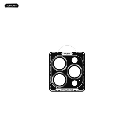 Защитное стекло для задней камеры Supglass XC-31 iPh 15Pro/15 Pro Max 3pcs черное