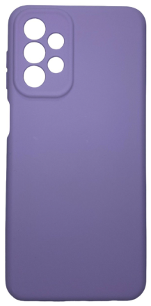 Накладка для Samsung Galaxy A23 Silicone cover без логотипа лаванда