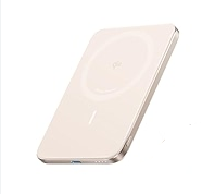 Powerbank с беспроводной зарядкой Anker Nano Ultra-Slim 5000mAh 5W/7.5W 1C (A1665) золотой
