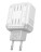 Сетевое зар. устр. Hoco C136A 1USB/1C QC3.0 45W белое