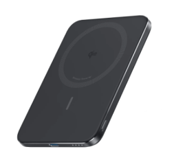 Powerbank с беспроводной зарядкой Anker Nano Ultra-Slim 5000mAh 5W/7.5W 1C (A1665) белый