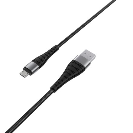 Usb Кабель-зарядка Micro Borofone BX32 Munificent 5A 1м черный