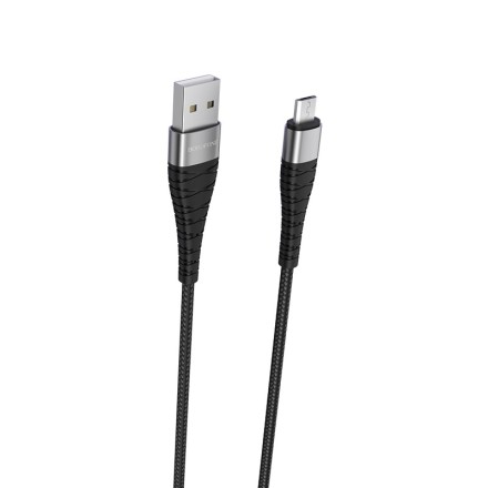 Usb Кабель-зарядка Micro Borofone BX32 Munificent 5A 1м черный