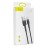 Usb Кабель-зарядка Micro Baseus Cafule 1.5A 2м (CAMKLF-CG1) серебристо-черный