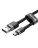 Usb Кабель-зарядка Micro Baseus Cafule 1.5A 2м (CAMKLF-CG1) серебристо-черный