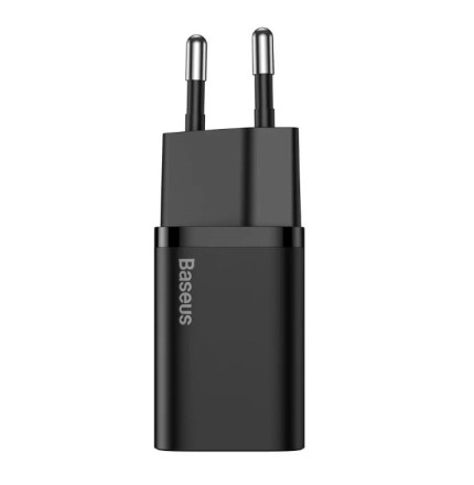 Сетевое зарядное устройство Baseus Super Si Quick Charger 1C 20W EU (CCSUP-B01) черное