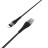 Usb Кабель-зарядка Lightning Borofone BX32 Munificent 2.4A 1м силиконовый чёрный