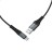 Usb Кабель-зарядка Type-C Hoco X38 Cool 3A 1м в тканевой оплётке чёрный