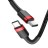 Кабель-зарядка Type-C на Type-C Baseus Cafule series PD2.0 2м (CATKLF-H91) красно-черный