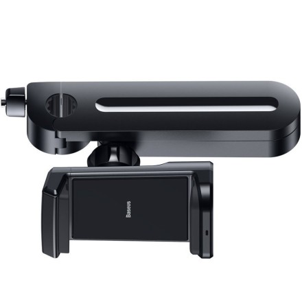 Держатель в автомобиль на заднее сидение Baseus Energy с беспроводной зарядкой WXHZ-01 черный