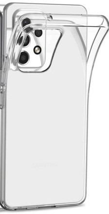 Чехол-накладка силикон 0.5мм Samsung Galaxy A33 5G прозрачный